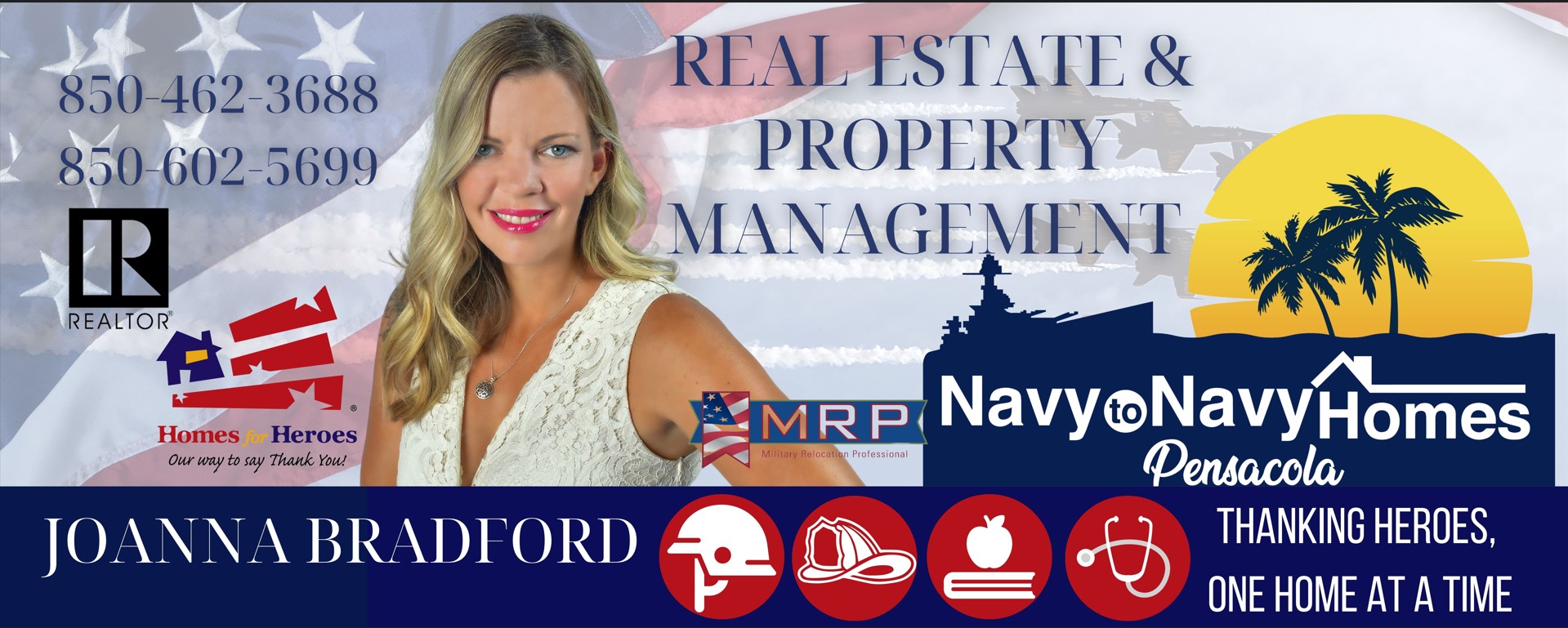 Joanna Bradford-Navy to Navy Homes - Pensacola